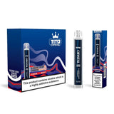 Tito Crystal Bar Vape Pen 600 Puffs blueberry cherry cranberry