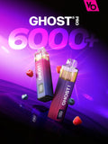 Cigarette électronique jetable Ghost Pro 6000+ Puffs (boîte de 10)
