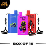 RANDM SQ Box 5200 Puffs Disposable Vape Bar (Box of 10)