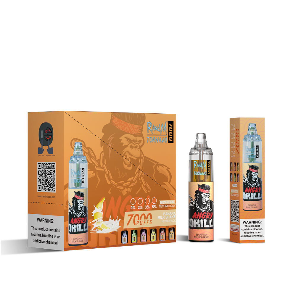 RAndM Tornado 7000 bouffées Vape Jetable (Boîte de 10)