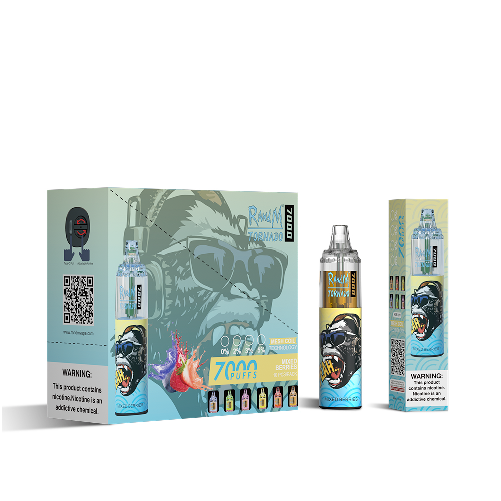 RAndM Tornado 7000 Puffs Vape Jetable