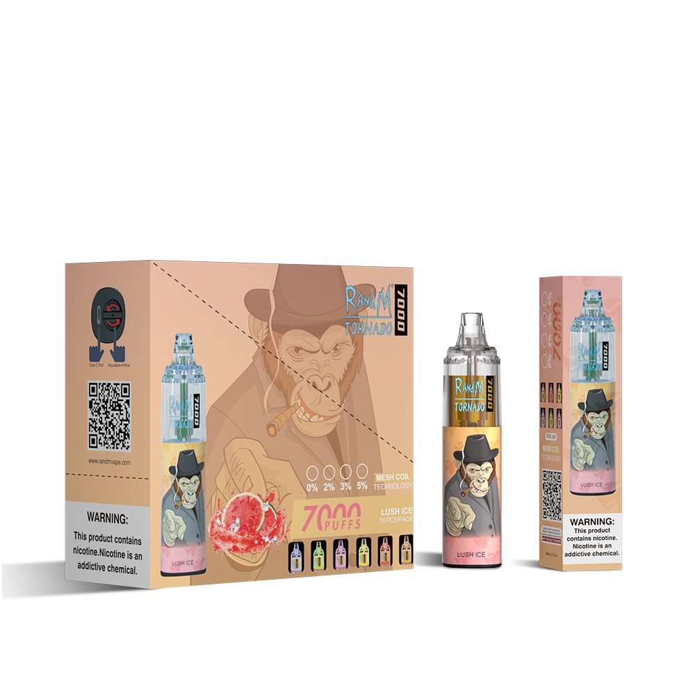 RAndM Tornado 7000 Puffs Vape Jetable