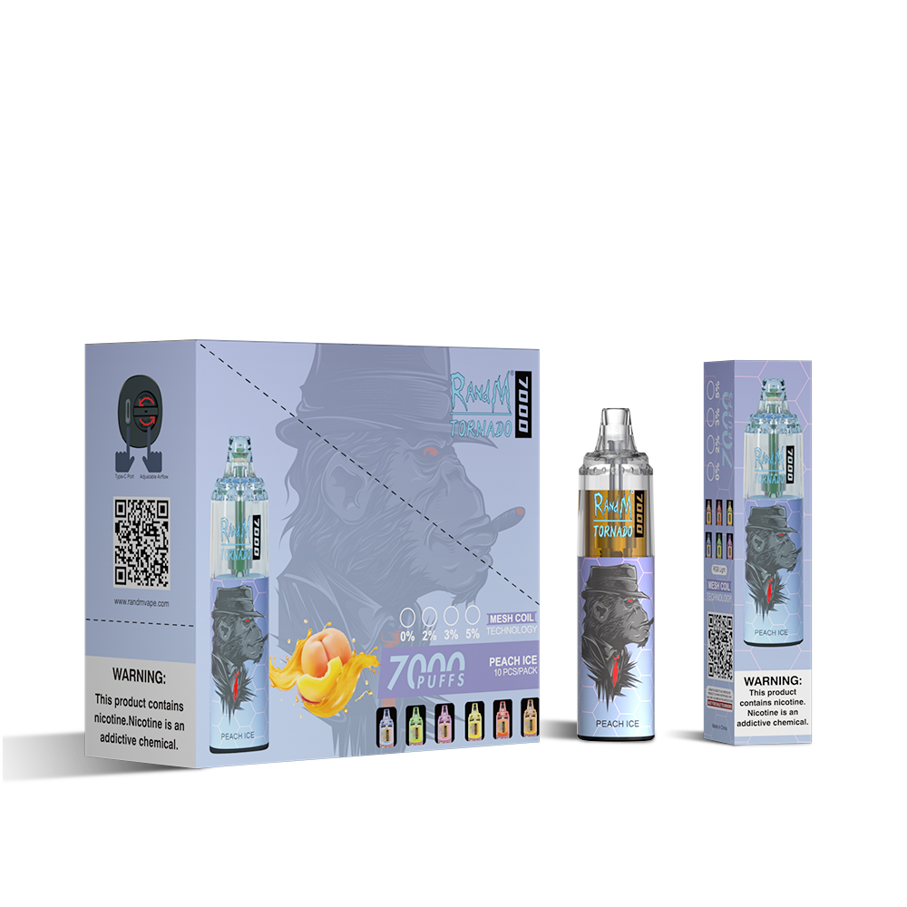 RAndM Tornado 7000 Puffs Vape Jetable