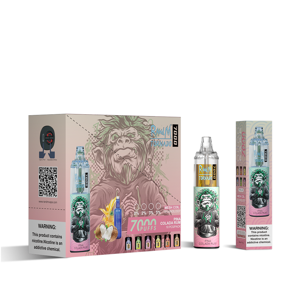 RAndM Tornado 7000 Puffs Vape Jetable