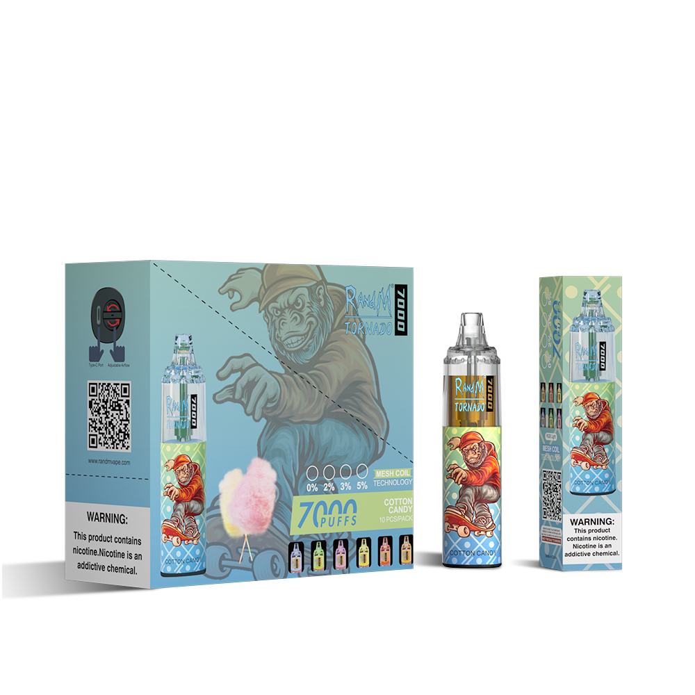 RAndM Tornado 7000 Puffs Vape Jetable