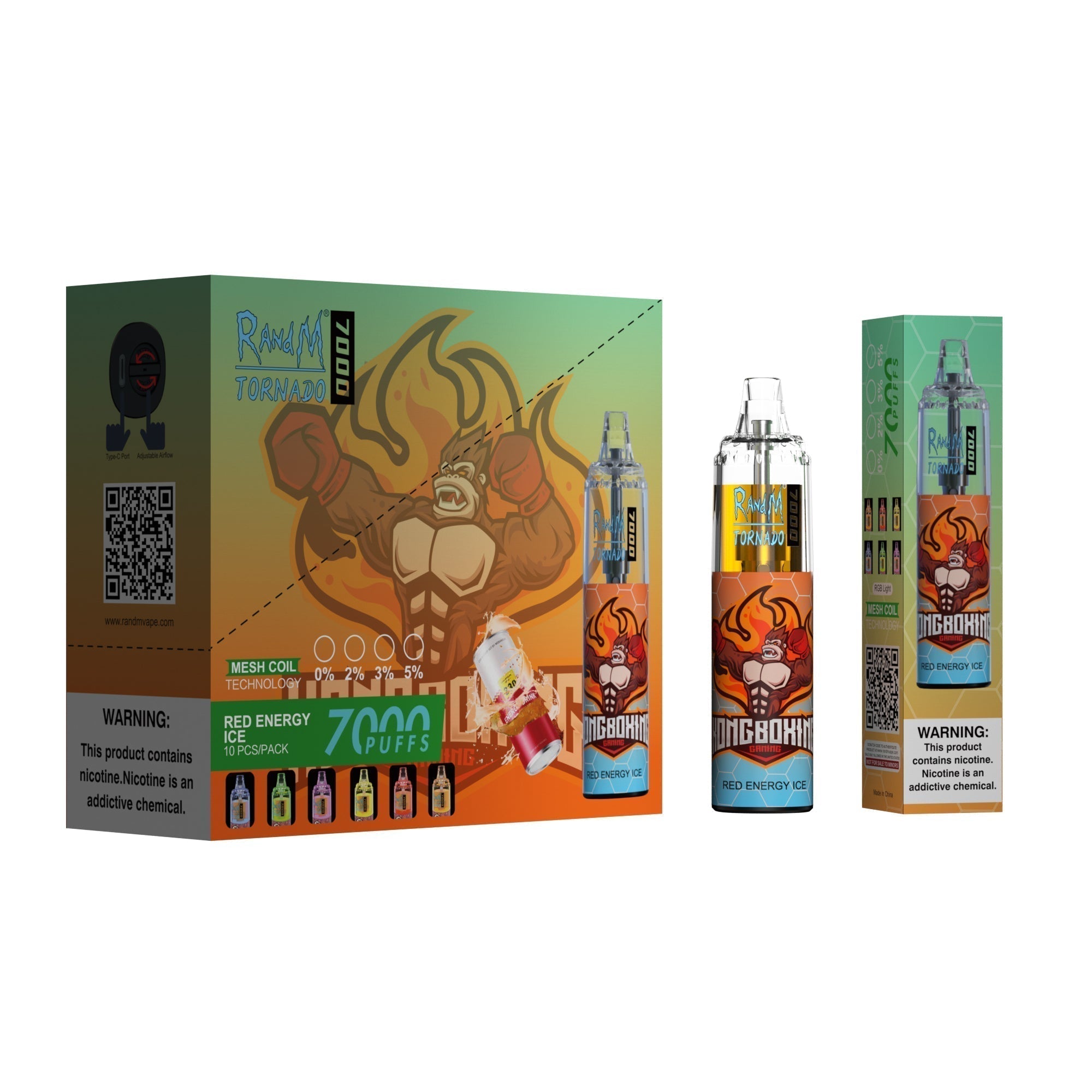 RAndM Tornado 7000 Puffs Vape Jetable