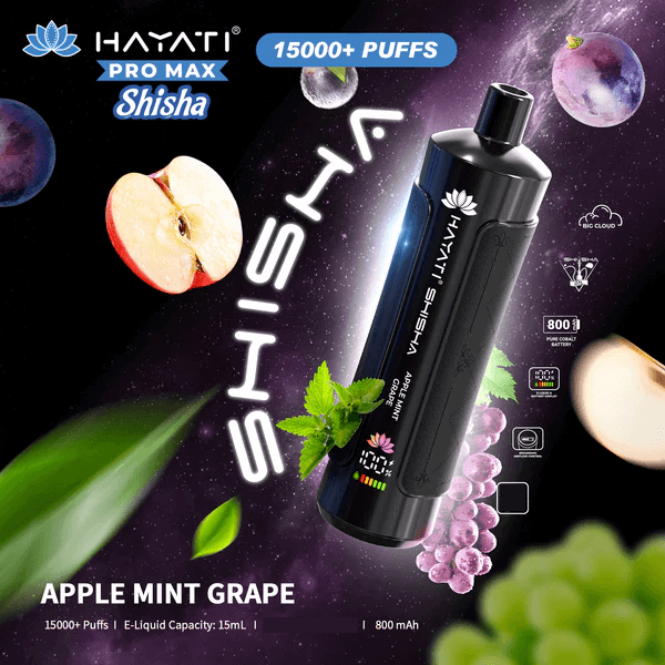 Hayati Shisha 15k Puffs Disposable Vape (Box of 10)