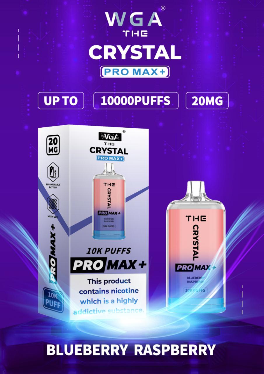 The Crystal Pro Max + 10000 Jetable Vape