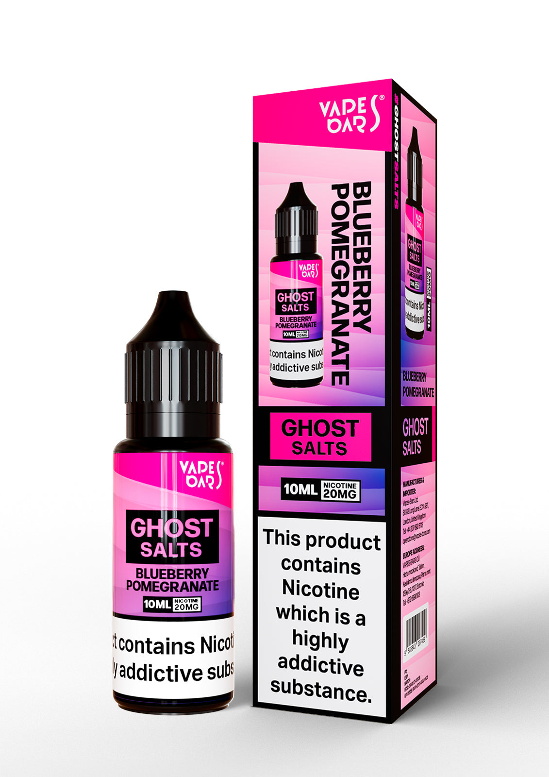 Ghost Nic Salts (Boîte de 10)