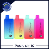 Hayati Duo Mesh 7000 Puffs Disposable Vape Box Of 10