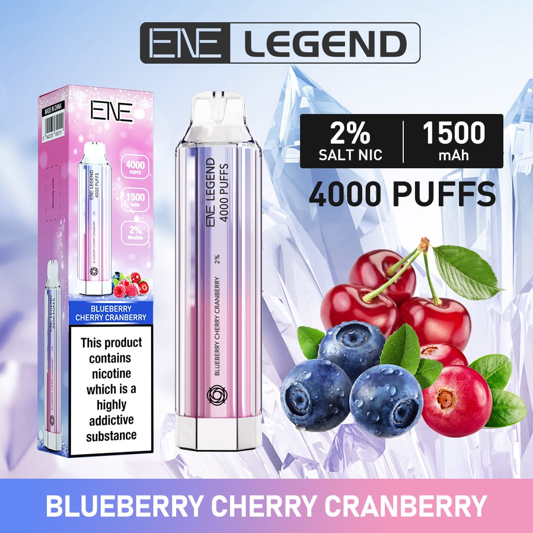 Elux ENE Legend 4000 Puffs Vape Jetable (Boîte de 10)