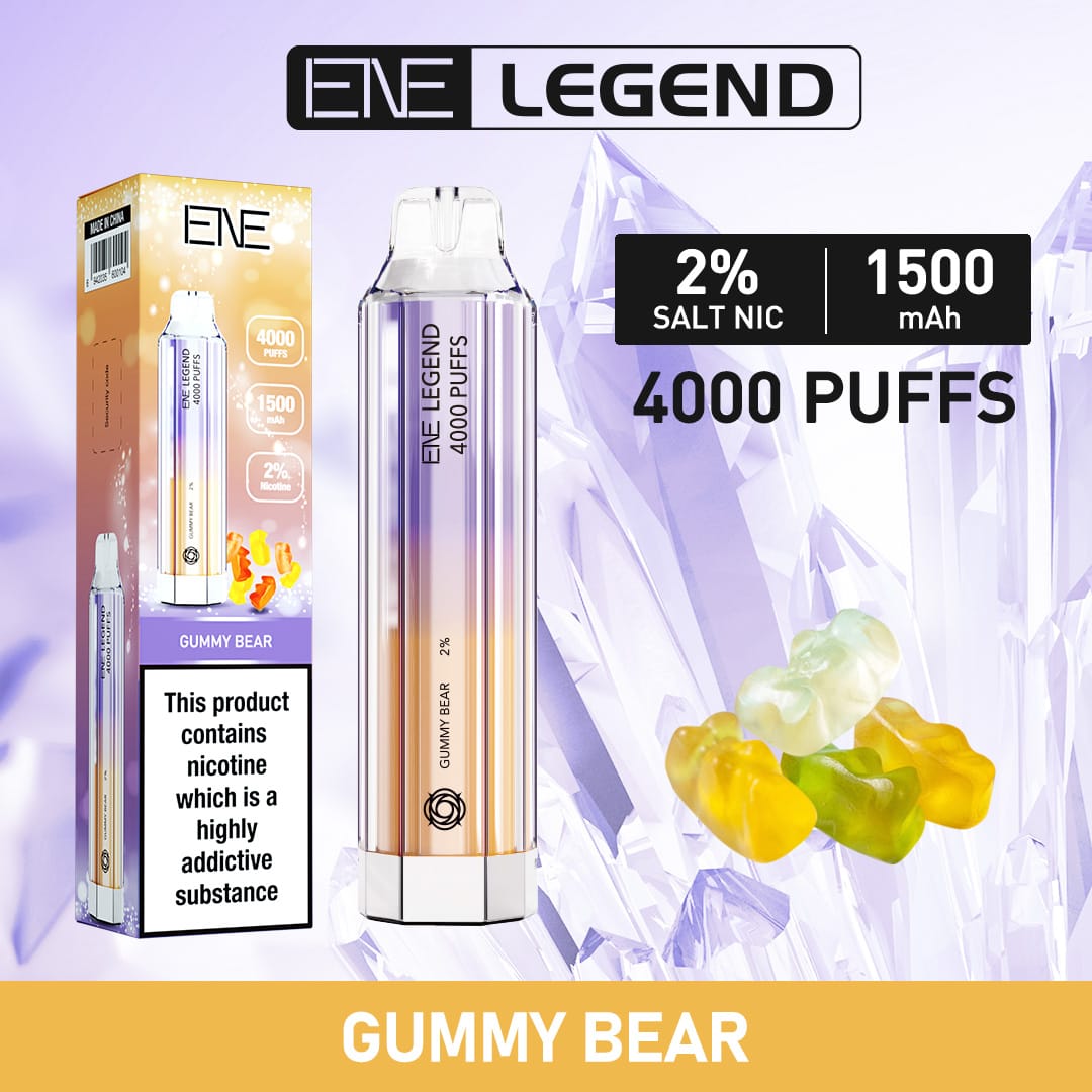 Elux ENE Legend 4000 Puffs Vape Jetable (Boîte de 10)