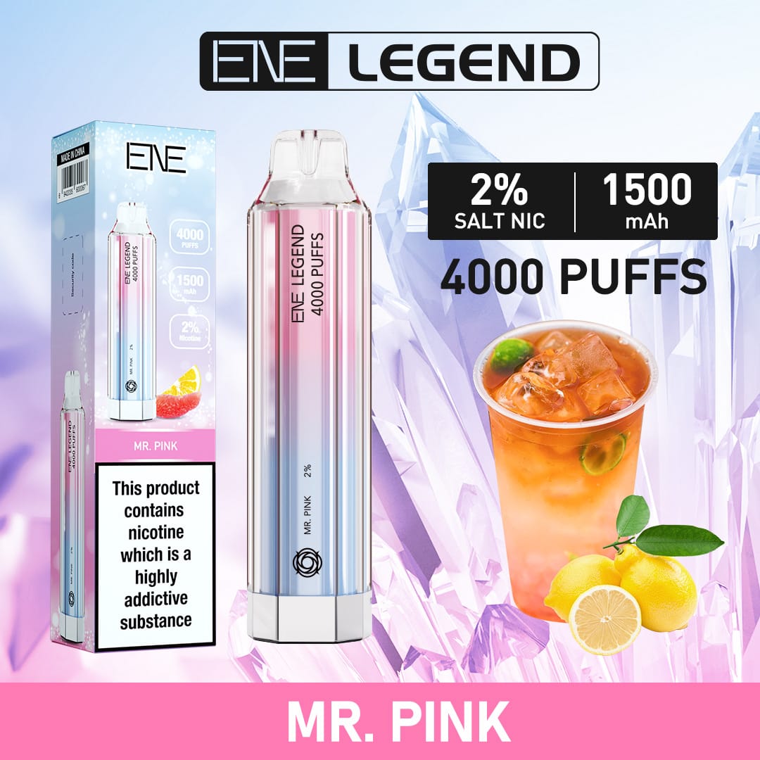 Elux ENE Legend 4000 Puffs Vape Jetable (Boîte de 10)