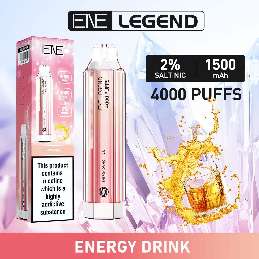 Elux ENE Legend 4000 Puffs Vape Jetable (Boîte de 10)