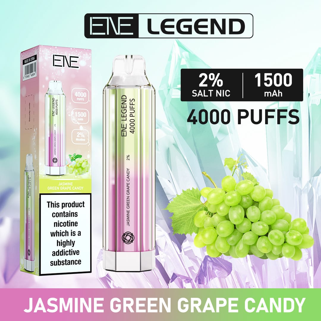 Elux ENE Legend 4000 Puffs Vape Jetable (Boîte de 10)