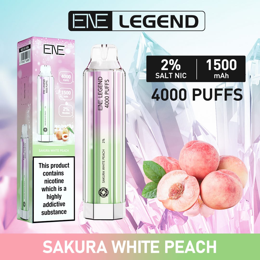 Elux ENE Legend 4000 Puffs Vape Jetable (Boîte de 10)