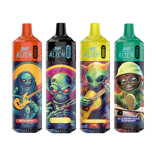 JNR Alien 10000 Puffs Vape Jetable (Boîte de 10)