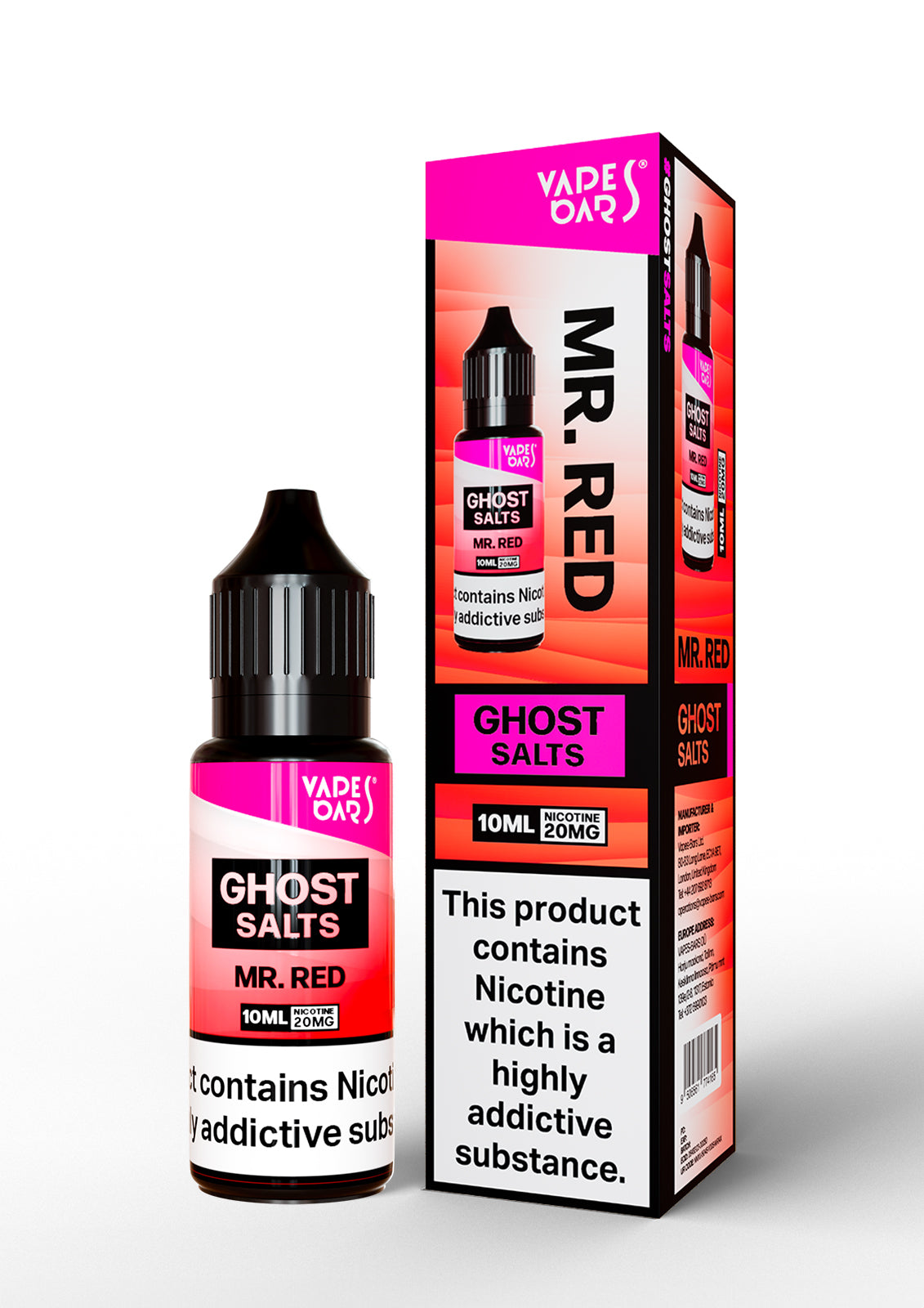 Ghost Nic Salts (Boîte de 10)