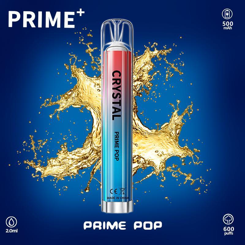 Prime Plus 600 Puffs Vape Jetable (Boîte de 10)