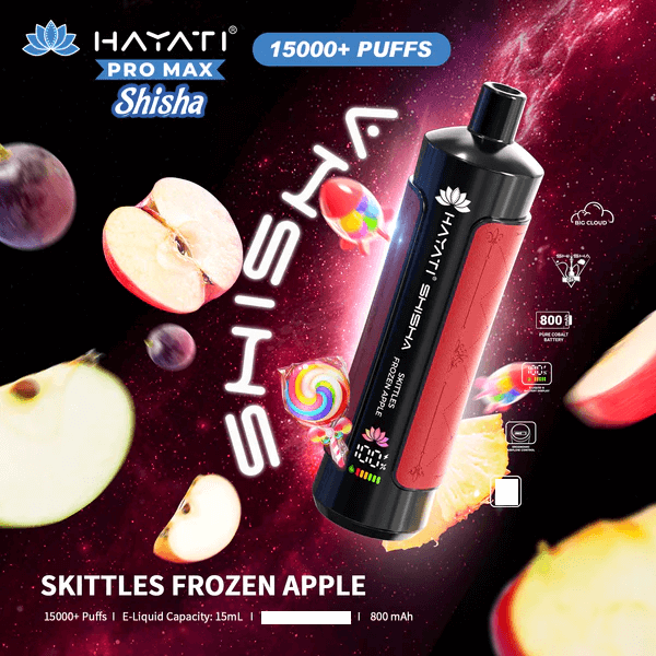 Hayati Shisha 15k Puffs Disposable Vape (Box of 10)