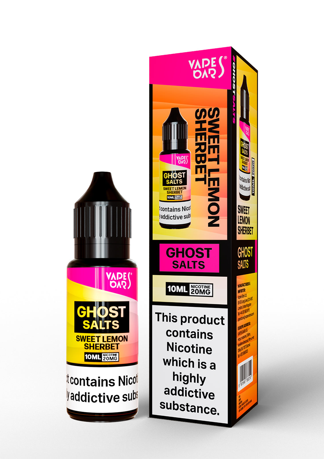 Ghost Nic Salts (Boîte de 10)