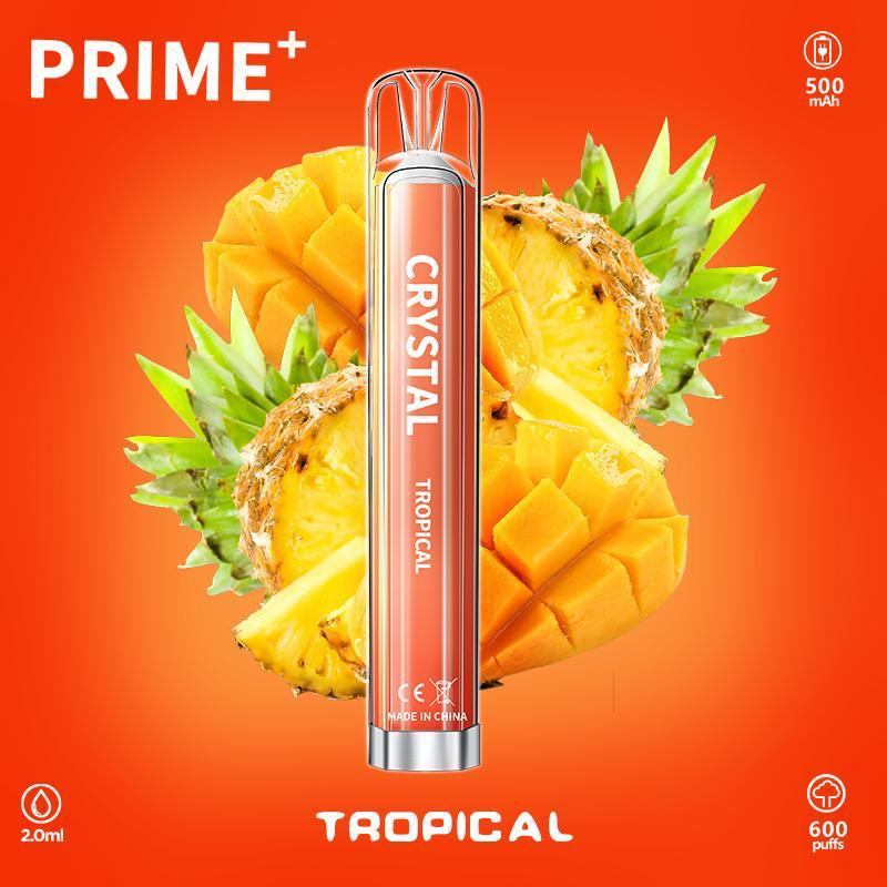 Prime Plus 600 Puffs Vape Jetable (Boîte de 10)