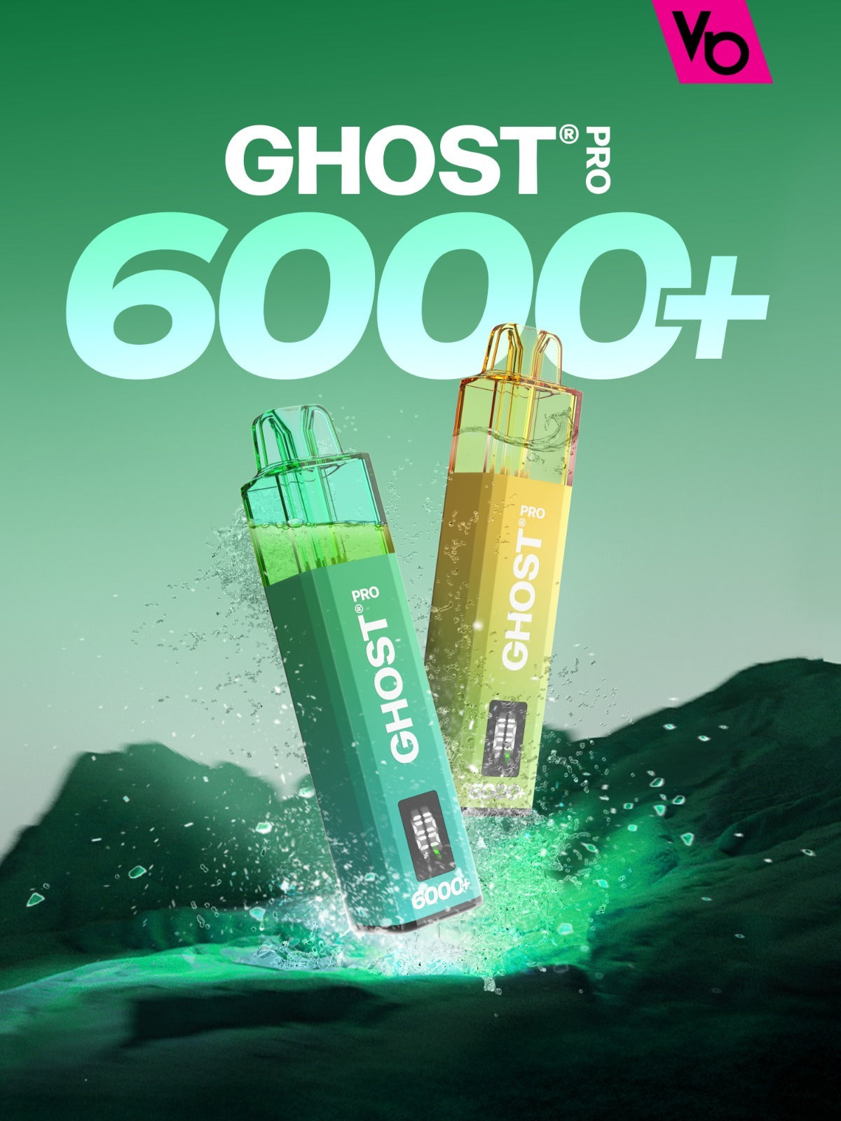 Ghost Pro 6000+ Puffs Disposable Vape (Box of 10)