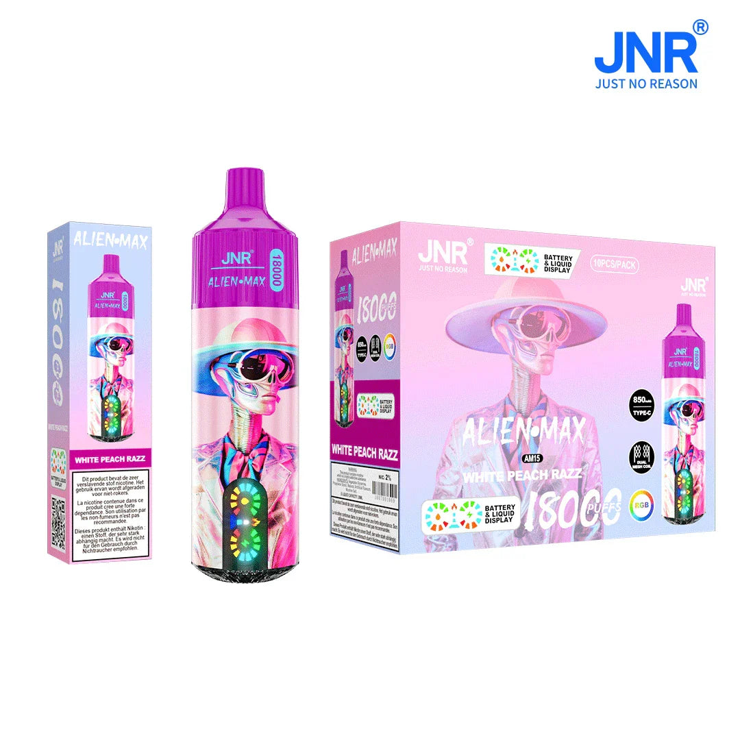 JNR Alien Max 18000 puffs Vape Jetable