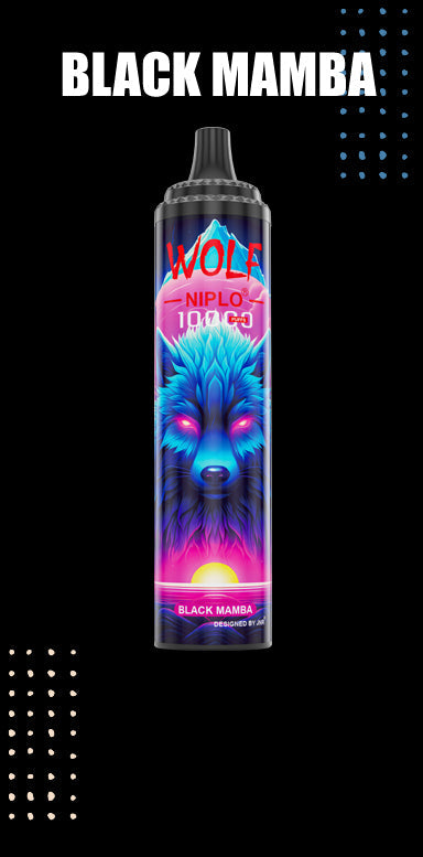 JNR Wolf Niplo 10000 bouffées Vape Jetable (Boîte de 10)
