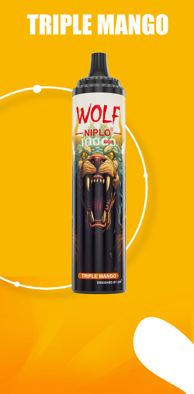 JNR Wolf Niplo 10000 bouffées Vape Jetable (Boîte de 10)
