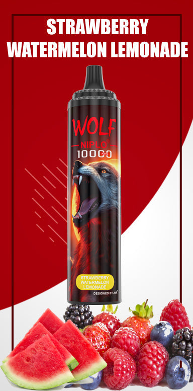 JNR Wolf Niplo 10000 Puffs Vape Jetable