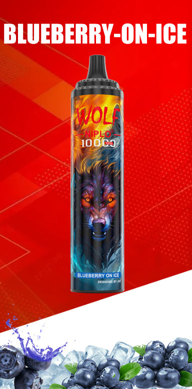 JNR Wolf Niplo 10000 bouffées Vape Jetable (Boîte de 10)
