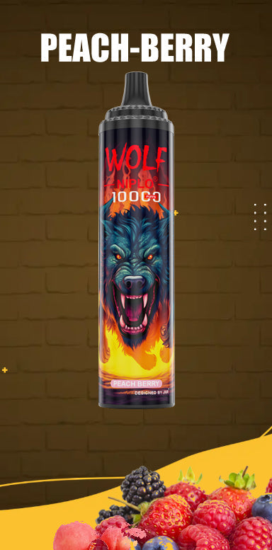 JNR Wolf Niplo 10000 Puffs Vape Jetable