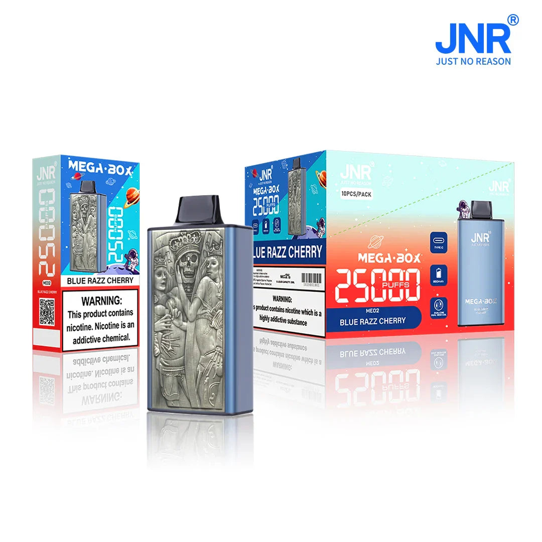 JNR Mega Box 25000 Puffs Vape Jetable