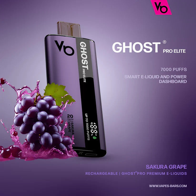 Ghost Pro Elite 7000 Puffs Vape Jetable