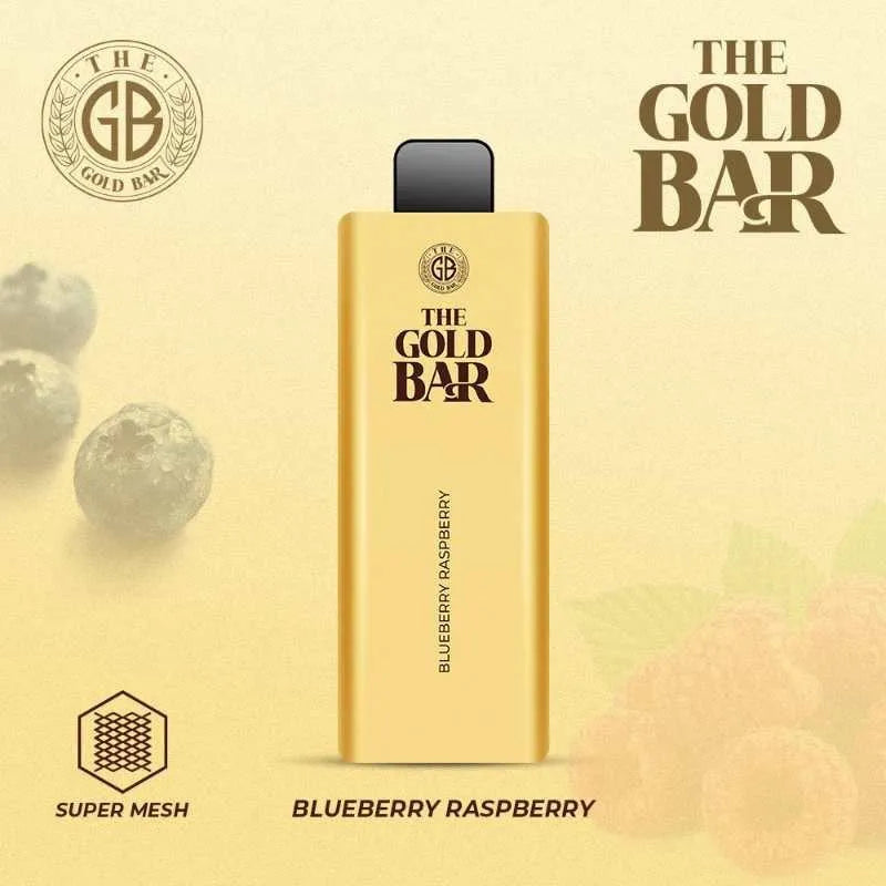 Boîte de 10 vapes jetables Gold Bar 4500 bouffées