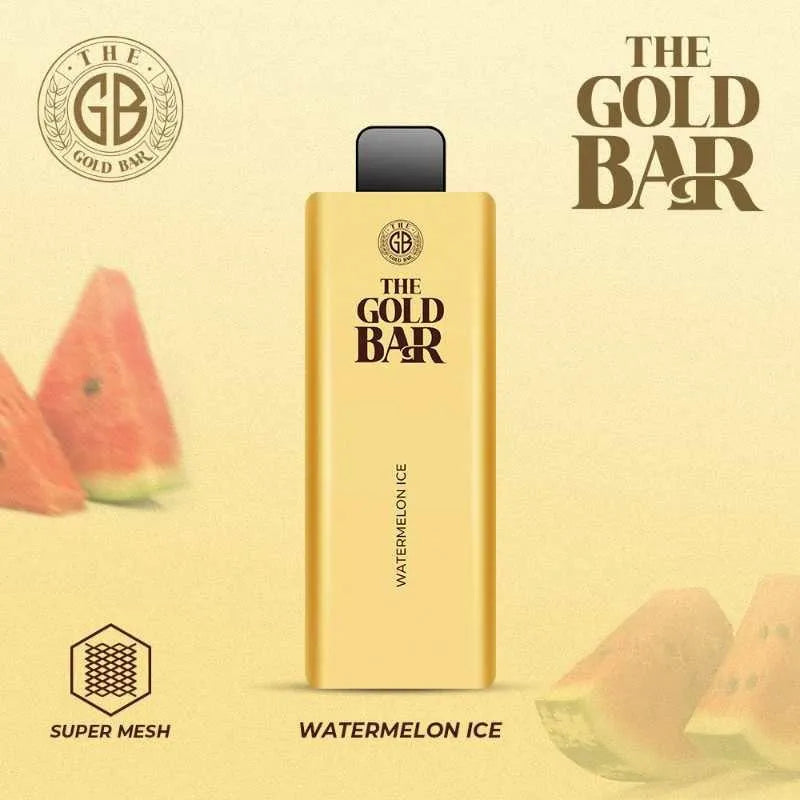 watermelon ice Gold Bar 4500 Puffs Disposable Vape pack of 10