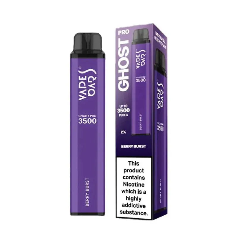 Ghost Pro 3500 Puffs Disposable Vape berry burst